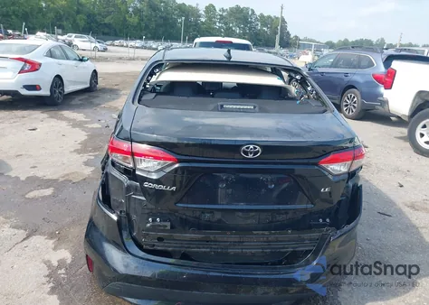 2021 Toyota Corolla Le z USA, uszkodzony, nr VIN 5YFEPMAE1MP222609